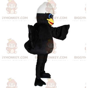 BIGGYMONKEY™ mascot costume from Calimero, the black duck with