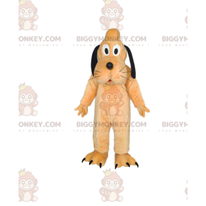 Traje de mascote BIGGYMONKEY™ de Pluto, o famoso cachorro de