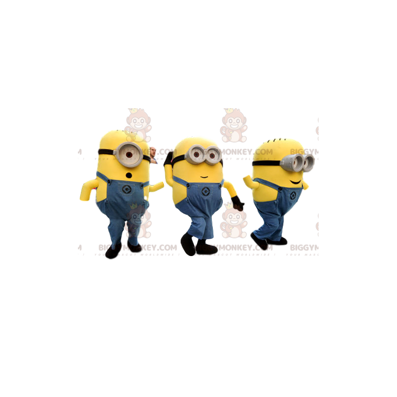 BIGGYMONKEY™s maskotduo Bob och Staurt, de två berömda Minions BIGGYMONKEY™s maskotduo Bob och Staurt, de två berömda Minions