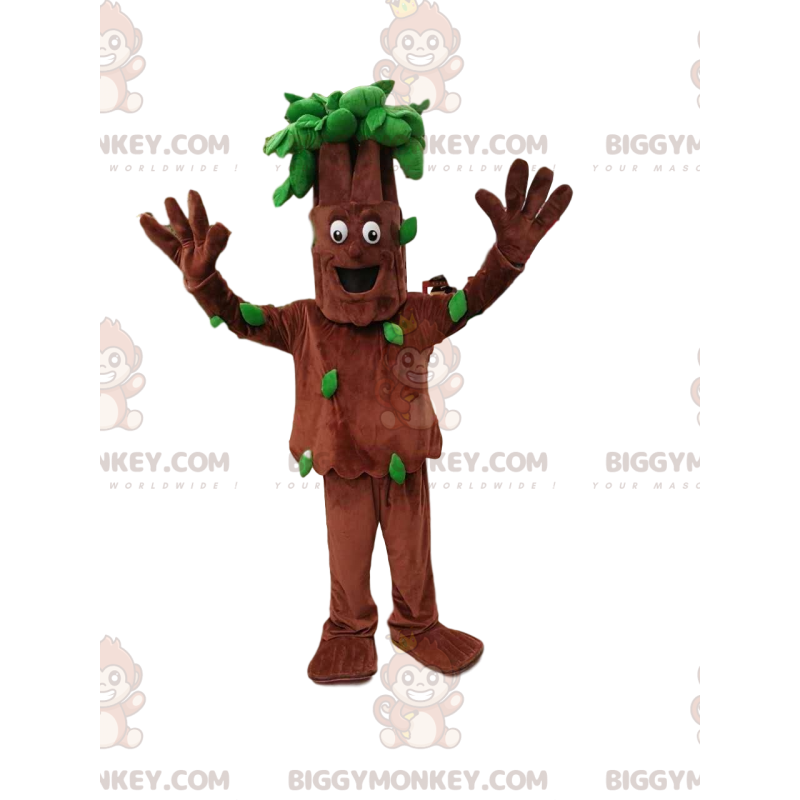 Boom BIGGYMONKEY™ mascottekostuum met mooi groen gebladerte - Boom BIGGYMONKEY™ mascottekostuum met mooi groen gebladerte -