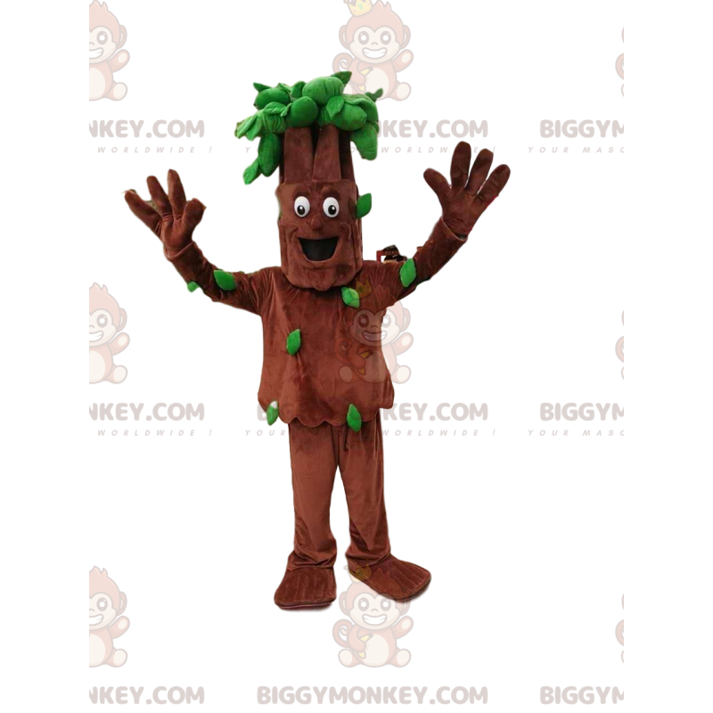 Costume de mascotte BIGGYMONKEY™ d'arbre avec un joli feuillage