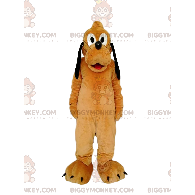 BIGGYMONKEY™ maskotdräkt av Pluto, Walt Disneys roliga hund - BIGGYMONKEY™ maskotdräkt av Pluto, Walt Disneys roliga hund -