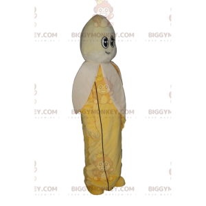 Costume de mascotte BIGGYMONKEY™ de banane avec un regard et un