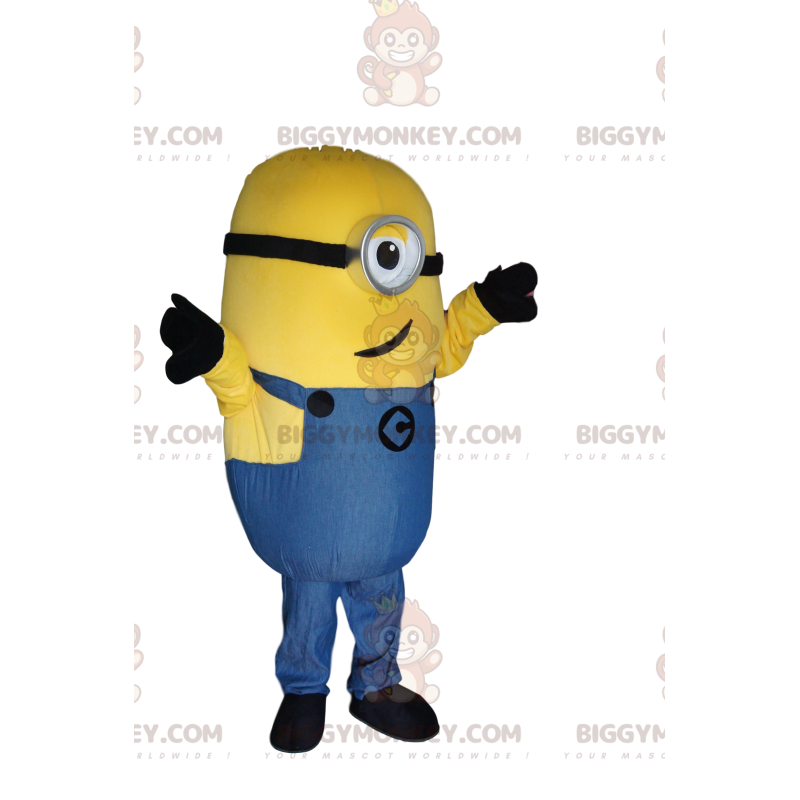 Stuarts BIGGYMONKEY™ maskotdräkt, The One Eyed Minion - Stuarts BIGGYMONKEY™ maskotdräkt, The One Eyed Minion -