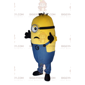 BIGGYMONKEY™ Mascot Costume of Very Sad Stuart, the Minion with
