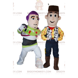 BIGGYMONKEY™s maskot av Woody och Buzz Lightyear, från Toy