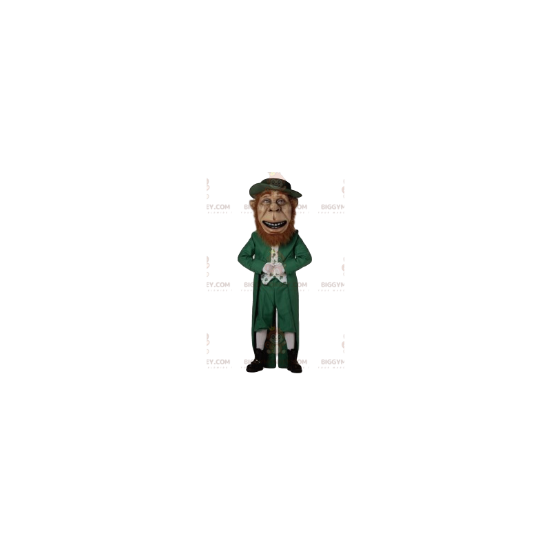 BIGGYMONKEY™ Mascot Costume of happy leprechaun with handsome