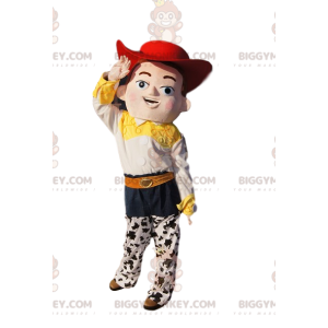 Toy Story 2 Cowgirl Jessie Costume da mascotte BIGGYMONKEY™ -