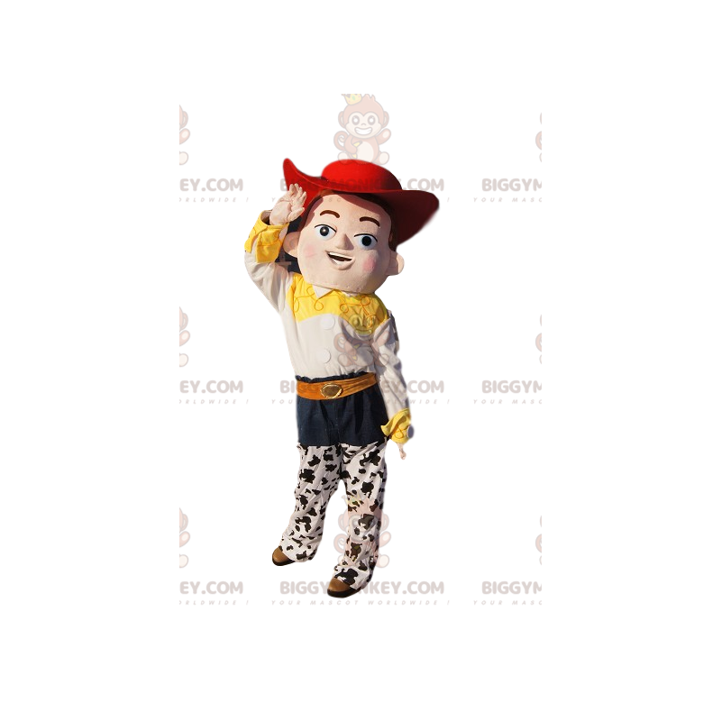 Kostium maskotki Toy Story 2 Kowbojka Jessie BIGGYMONKEY™ - Kostium maskotki Toy Story 2 Kowbojka Jessie BIGGYMONKEY™ -