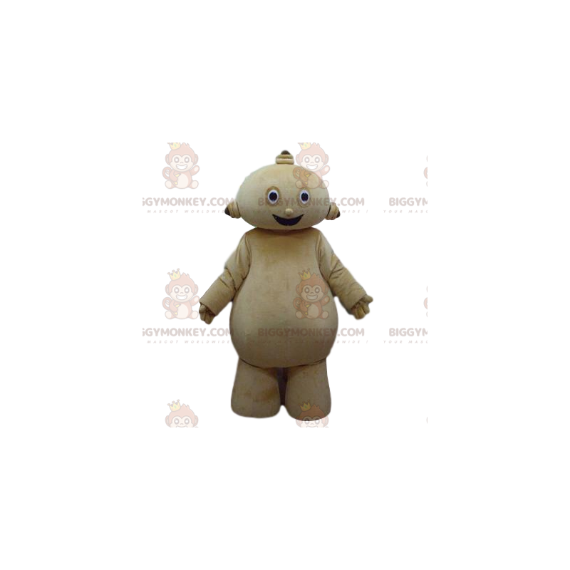 Traje de mascote de homem creme BIGGYMONKEY™ Little Alien - Mascotes masculinas - BIGGYMONKEY_013564 - BiggyMonkey.com