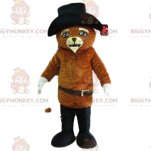 Costume de mascotte BIGGYMONKEY™ du Chat botté avec un beau