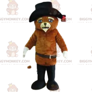 Kocour v botách Kostým maskota BIGGYMONKEY™ s krásným černým
