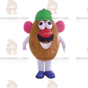 Mr. Potato Head BIGGYMONKEY™ maskotkostume med grøn kasket -