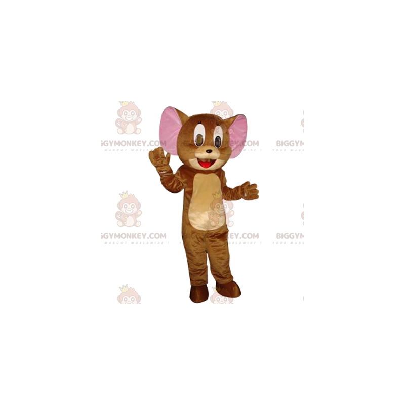 BIGGYMONKEY™ costume mascotte di Jerry, il famoso topo del BIGGYMONKEY™ costume mascotte di Jerry, il famoso topo del