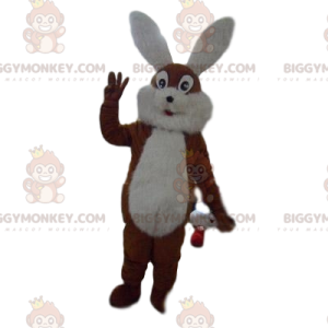Puss in Boots BIGGYMONKEY™ mascot costume with beautiful brown