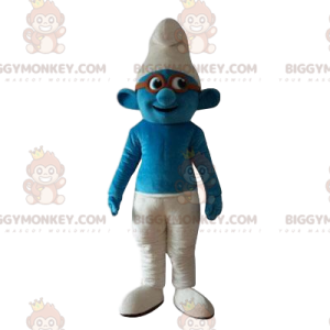 BIGGYMONKEY™ Bespectacled Smurf Mascot Costume - Biggymonkey.com