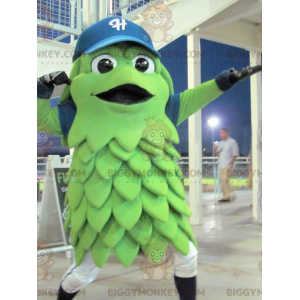 Disfraz de mascota BIGGYMONKEY™ de fruta verde vegetal
