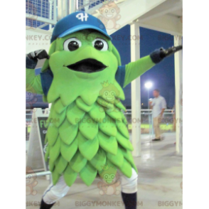 Disfraz de mascota BIGGYMONKEY™ de fruta verde vegetal