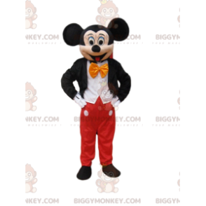 BIGGYMONKEY™ mascot costume of Mickey Mouse, the big and famous