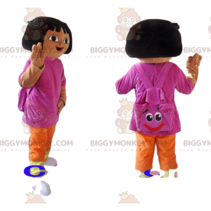 Costume de mascotte BIGGYMONKEY™ de Dora l'exploratrice avec