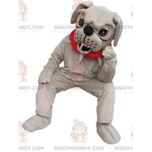 BIGGYMONKEY™ Maskottchenkostüm Sehr aggressive Bulldogge mit