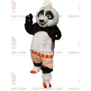 BIGGYMONKEY™ maskotkostume af Po, fra Kung-Fu Panda. Po kostume