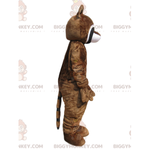 Brown Raccoon with Corn Cob BIGGYMONKEY™ Mascot Costume –