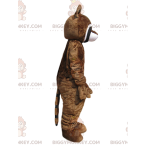 Brown Raccoon with Corn Cob BIGGYMONKEY™ Mascot Costume -
