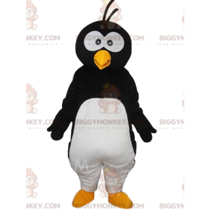 BIGGYMONKEY™ Funny Penguin-mascottekostuum met bladerdeeg op het hoofd - Vis mascottes - BIGGYMONKEY_013650 - BiggyMonkey.com