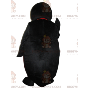 Disfraz de mascota BIGGYMONKEY™ de pingüino encantador guiñando