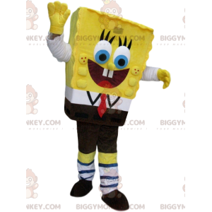 Super Happy Spongebob BIGGYMONKEY™ Mascot Costume –
