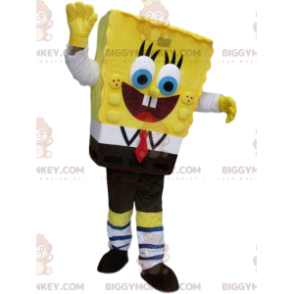 Super Happy Spongebob BIGGYMONKEY™ Mascot Costume -