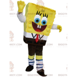 Super Happy Spongebob BIGGYMONKEY™ Mascot Costume -