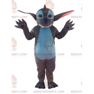 Stitch BIGGYMONKEY™ maskotkostume, fra Disneys Lilo & Stitch -