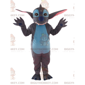 Stitch BIGGYMONKEY™ Maskottchenkostüm aus Disneys Lilo & Stitch