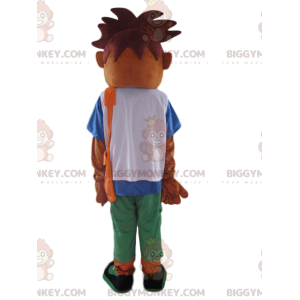 BIGGYMONKEY™ Mascot Costume of Diego, Dora the Explorer's