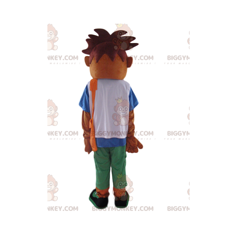 BIGGYMONKEY™ maskotdräkt av Diego, Dora the Explorer's Friend - BIGGYMONKEY™ maskotdräkt av Diego, Dora the Explorer's Friend -