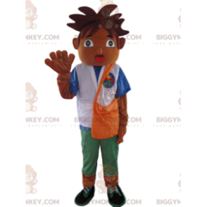 BIGGYMONKEY™-mascottekostuum van Diego, Dora the Explorer's