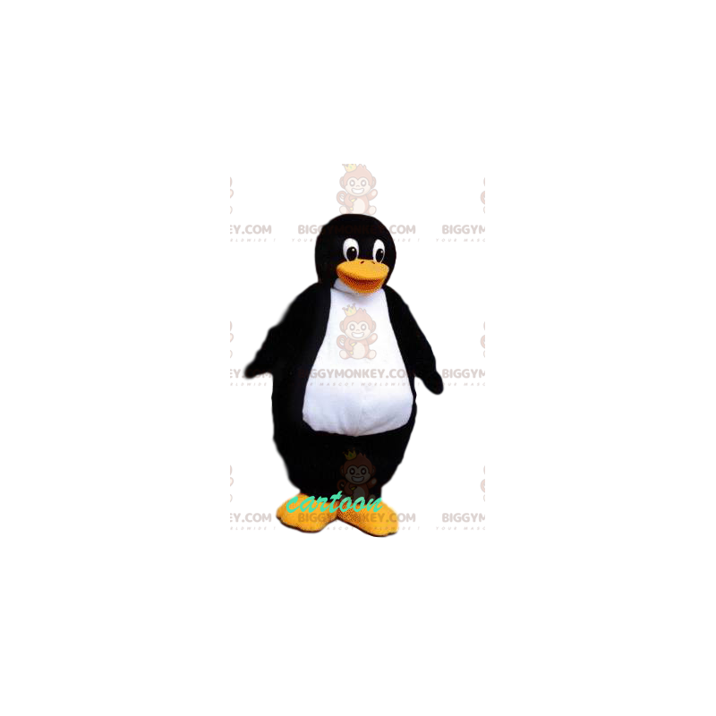 BIGGYMONKEY™ costume mascotte di pinguino molto muscoloso con BIGGYMONKEY™ costume mascotte di pinguino molto muscoloso con