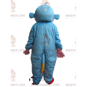 Μπλε και κίτρινη στολή μασκότ BIGGYMONKEY™ - Biggymonkey.com