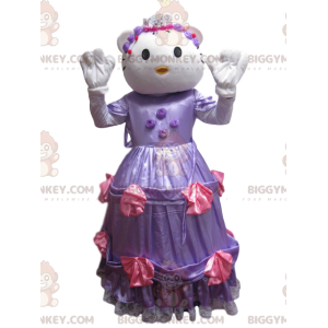 Disfraz de mascota Hello Kitty BIGGYMONKEY™ con vestido de