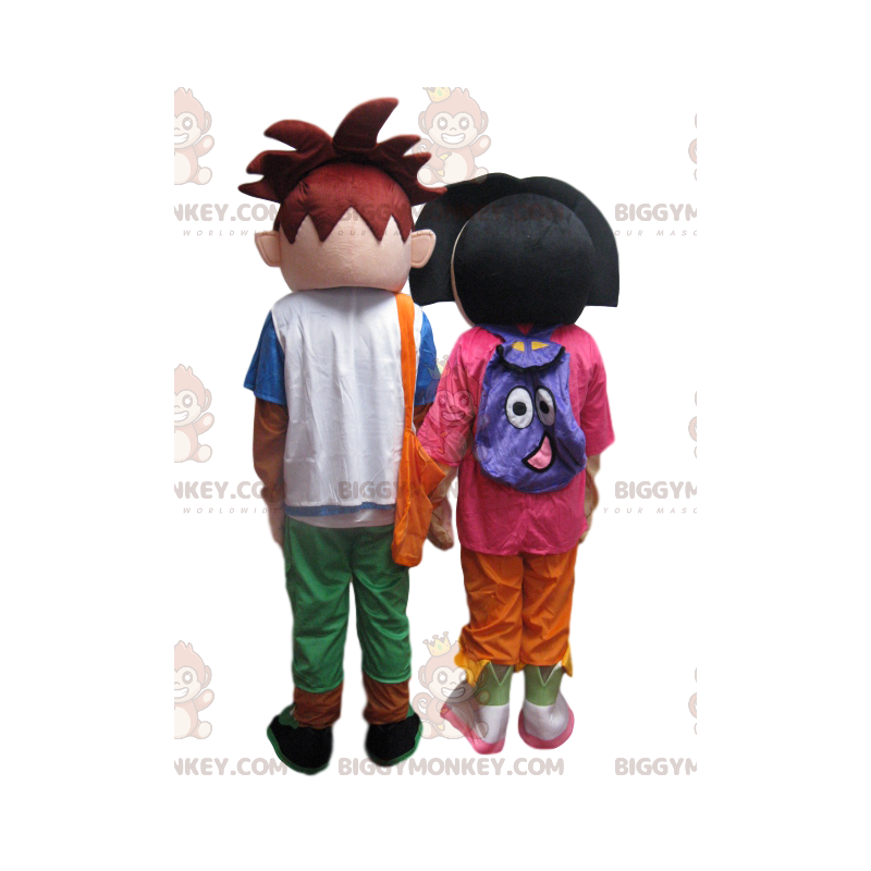Kostium maskotki BIGGYMONKEY™ Duet Dory Odkrywcy i Diego - Kostium maskotki BIGGYMONKEY™ Duet Dory Odkrywcy i Diego -