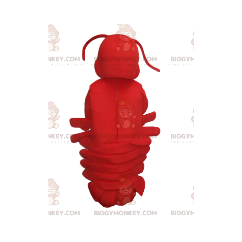 Super süßes Red Lobster BIGGYMONKEY™ Maskottchenkostüm. Hummer Super süßes Red Lobster BIGGYMONKEY™ Maskottchenkostüm. Hummer