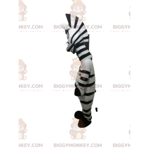 Disfraz de mascota BIGGYMONKEY™ de Marty the Zebra, de la