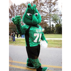Kostium maskotka zielony potwór bałwan BIGGYMONKEY™ -