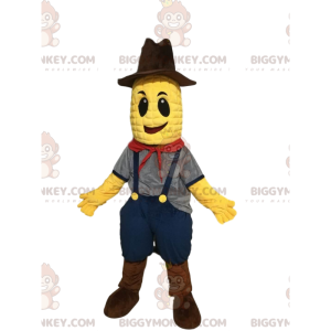 Costume de mascotte BIGGYMONKEY™ d'épi de maïs avec une
