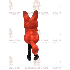 BIGGYMONKEY™ Maskottchenkostüm Rotfuchs mit seinem sehr frechen