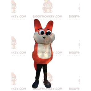 Στολή μασκότ BIGGYMONKEY™ της κόκκινης αλεπούς με την πολύ άτακτη εμφάνισή της - Μασκότ αλεπούδων - BiggyMonkey.com