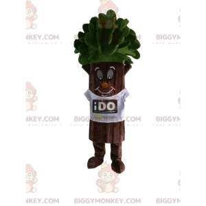 Costume de mascotte BIGGYMONKEY™ d’arbre avec un beau feuillage