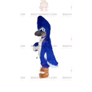 Blazing Blue Eagle BIGGYMONKEY™ maskotkostume. ørne kostume -